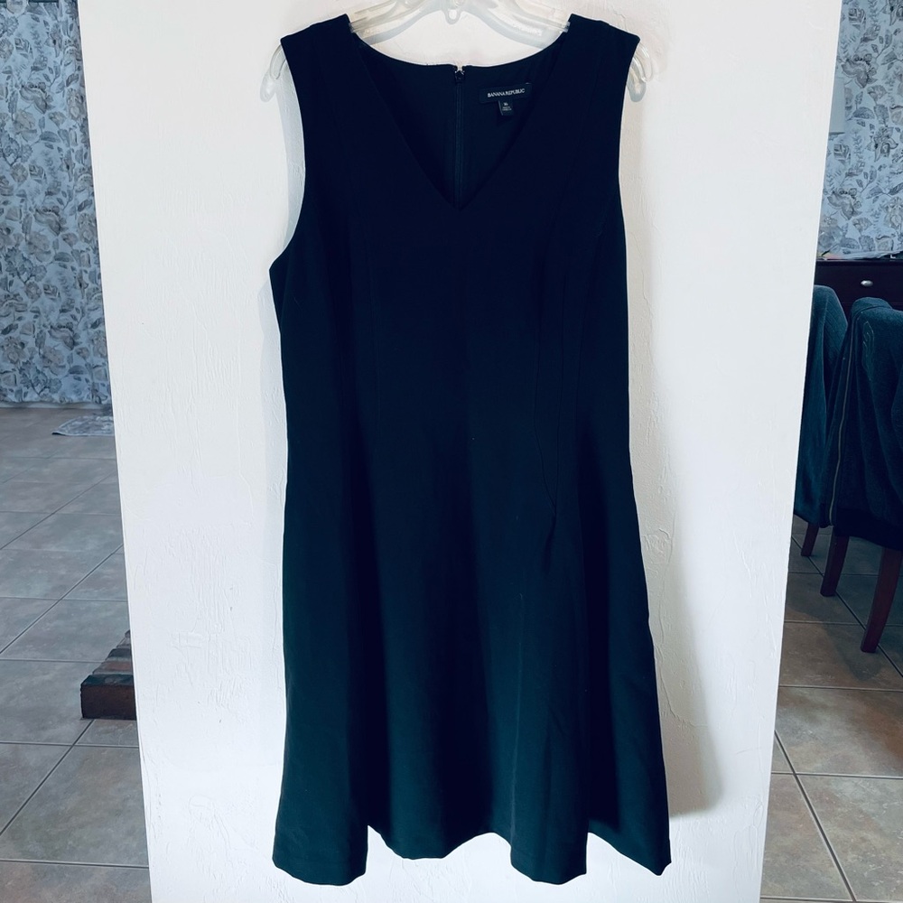Banana Republic Black Sleeveless Dress
